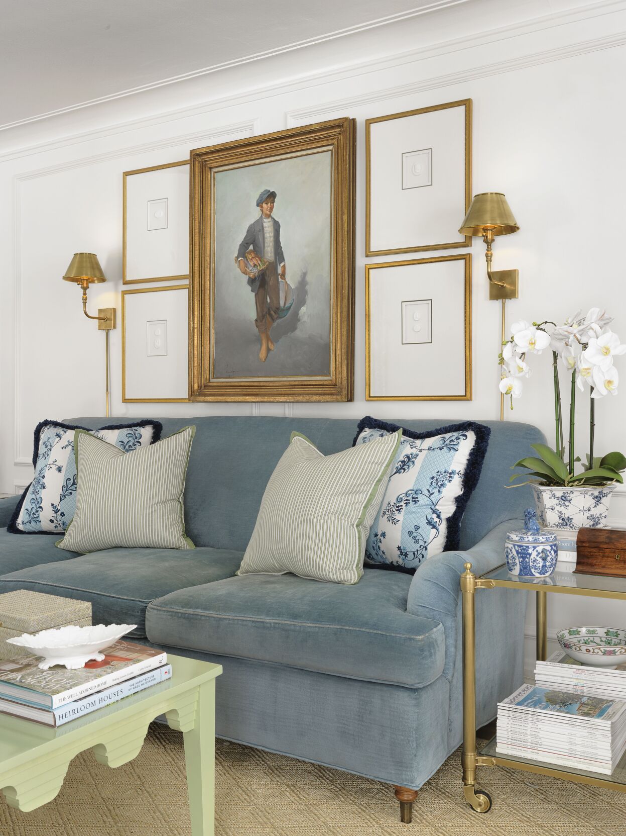 The living room